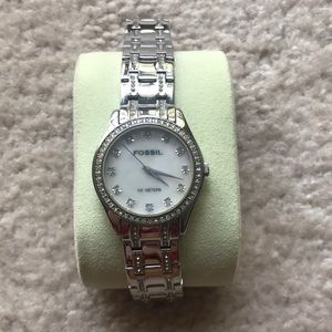 Women's Stainless Steel Fossil Watch